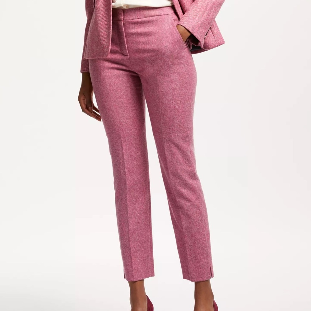 Boden Heritage British Tweed Herringbone Pants